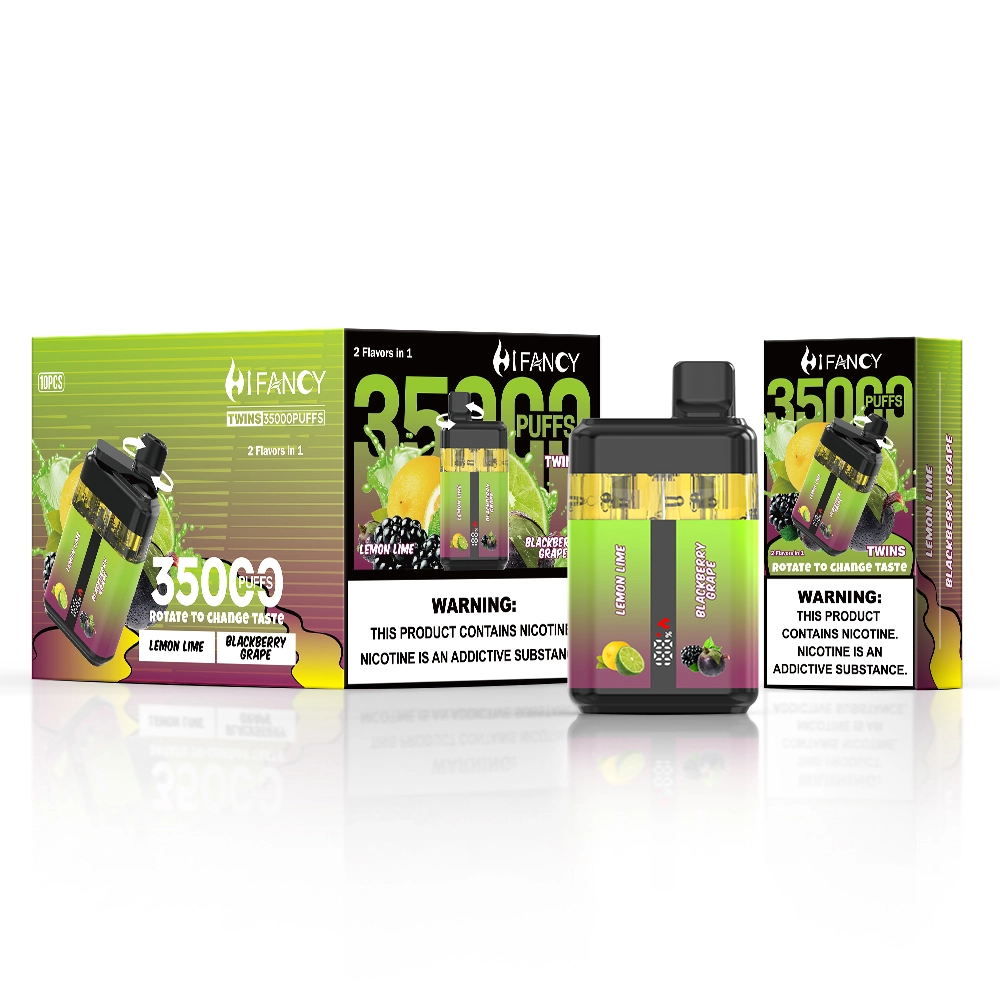 HIFANCY TWINS 35K Set01 Lemon Lime and Blackberry Grape Packaging Wholesale