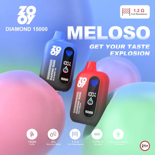ZOOY DIAMOND 15000 – 15K Puffs Smart Display Disposable Vape banner
