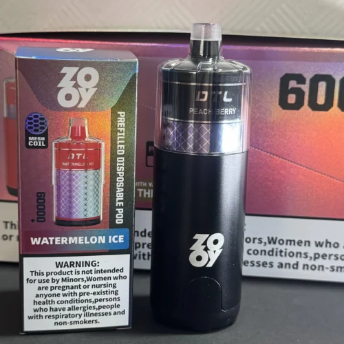 ZOOY MEGA 60000 Pod Kit – DTL Prefilled Pod System (EU Stock) live real photo