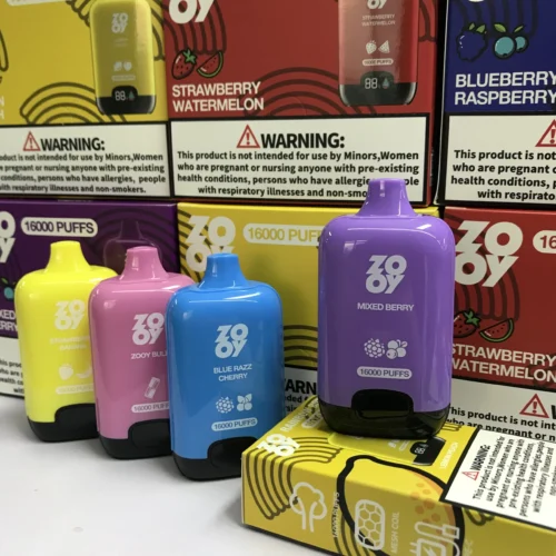 ZOOY RAINBOW 16000 Disposable Vape – 16K Puffs Mesh Coil, Smart Display banner live