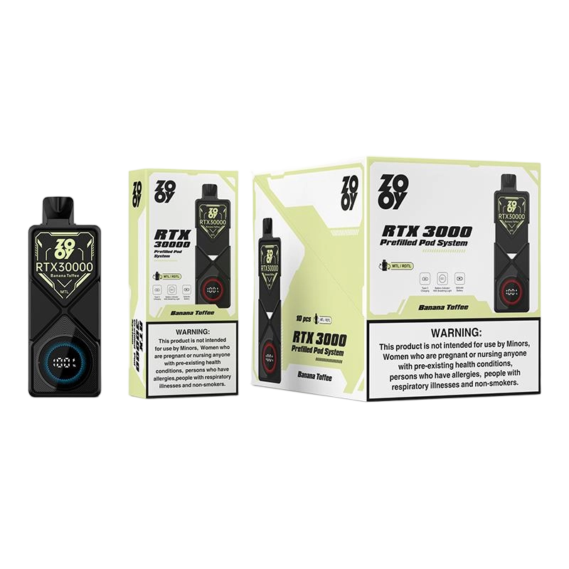 ZOOY RTX 30000 Prefilled Kit — Lemon Lime packaging
