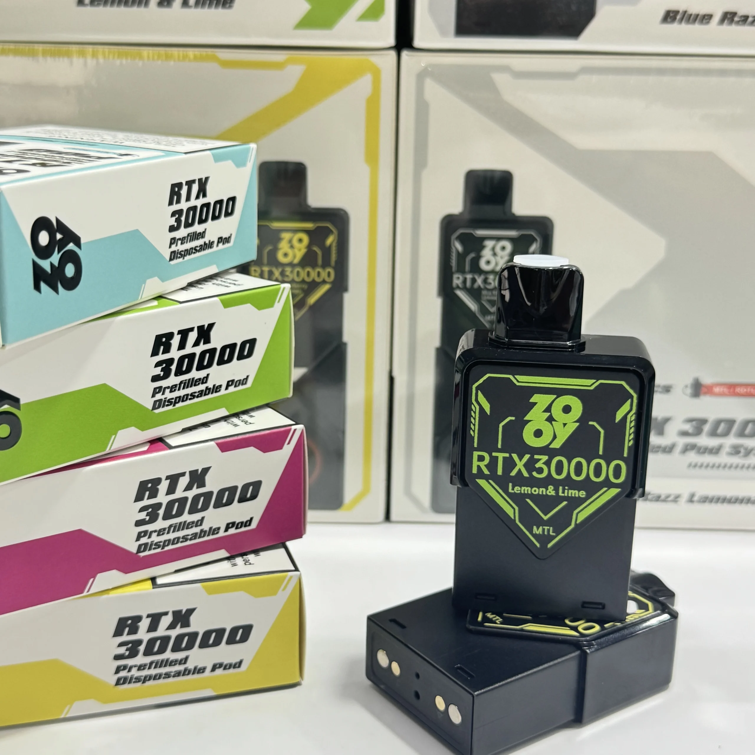 ZOOY RTX 30000 Pod Only – 30,000 Puffs Prefilled Replacement Pods