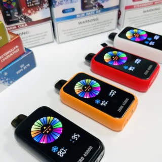 ZOOY ZERO 45000 disposable vape with touchscreen Nic and Ice control