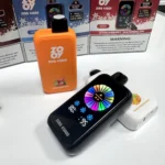 ZOOY ZERO 45000 smart touchscreen vape packaging / live display