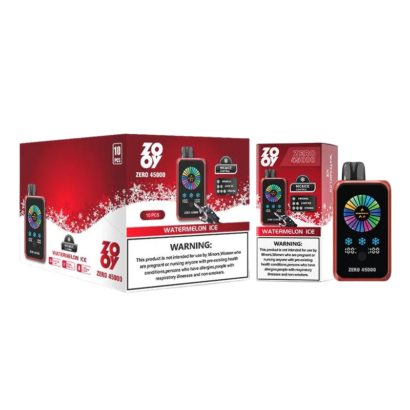 ZOOY ZERO 45000 – Watermelon Ice packaging