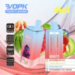VOPK-Four-Flavors-80000puffs-Set01-Watermelon-Ice-Triple-Melon-Ice-Blue-Razz-Ice-Strawberry-Ice-Cream-promo