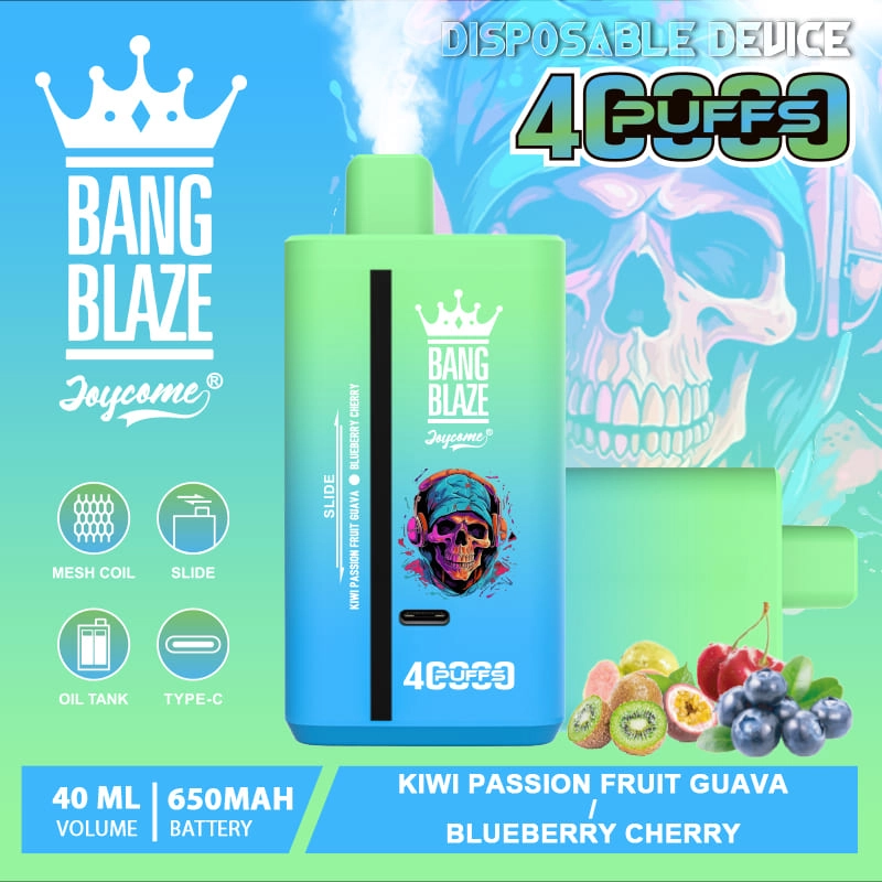 Bang Blaze 40K — Dual-Flavor 2 in 1 Disposable Vape (Up to 40,000 Puffs)
