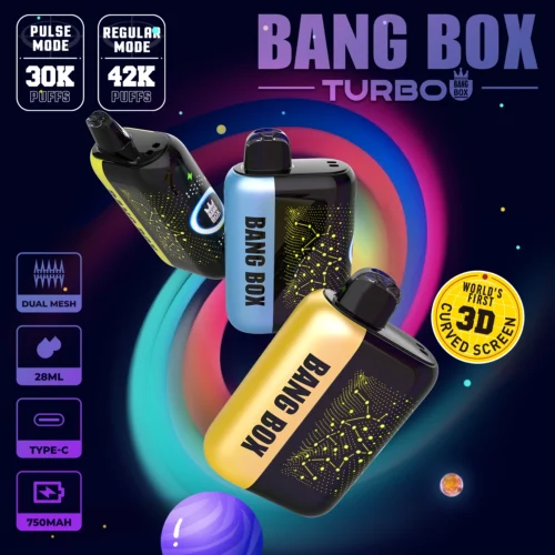BANGBOX 42000 Puff Disposable Vape | Dual Mesh, Screen Display | Wholesale