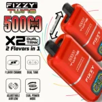 FIZZY Twins 50000 — 2 in 1 Dual-Flavor Vape | Up to 50,000 Puffs