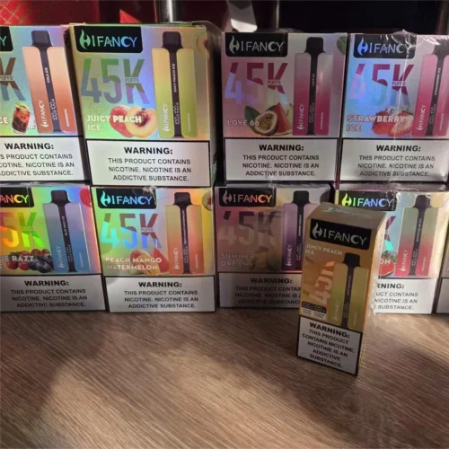 HIFANCY DREAM 45K — Dual Mesh Coil Rechargeable Disposable Vape (45,000 Puffs) real phtot