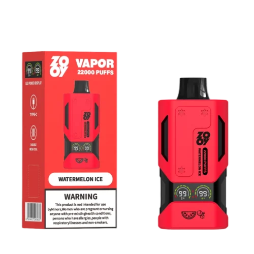 ZOOY VAPOR 22000 – 22,000 Puffs Dual Mesh Smart Screen Vape