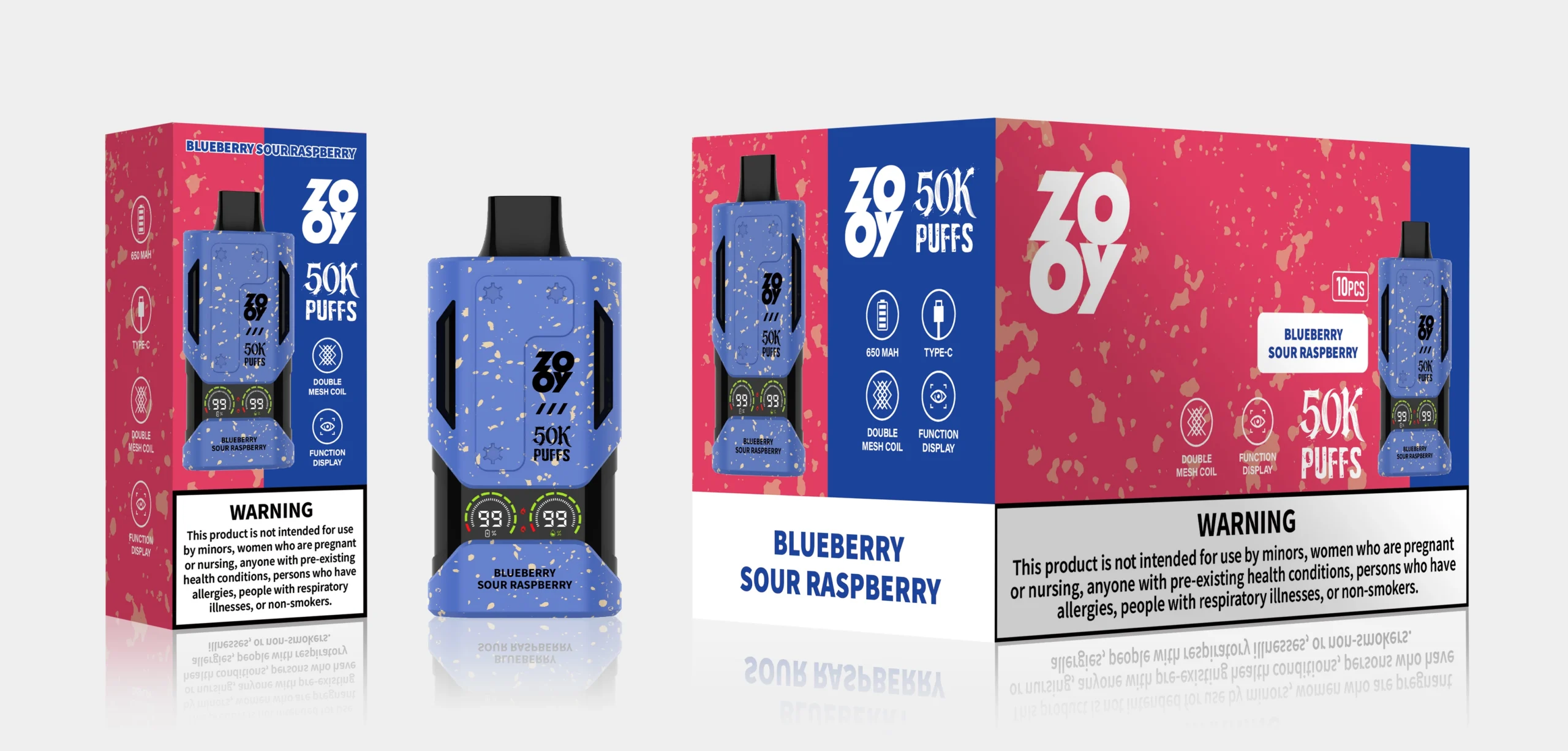 zooy-mecha-50000-blueberry-sour-raspberry-packaging-wholesale-vaporeur