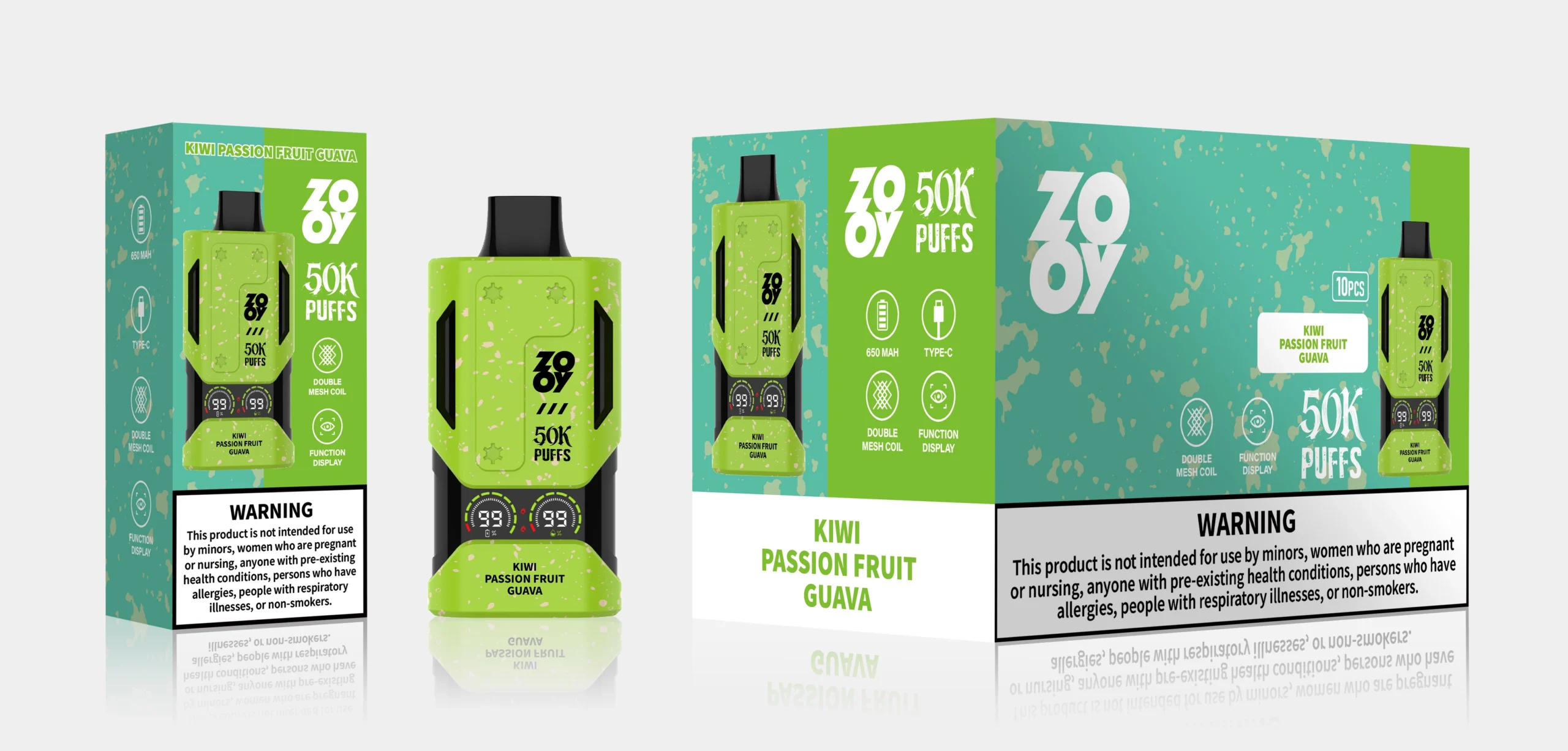 zooy-mecha-50000-kiwi-passion-fruit-guava-packaging-wholesale-vaporeur