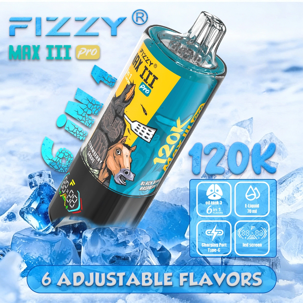 Fizzy MAX III PRO 120K PUFF banner vaporeur1