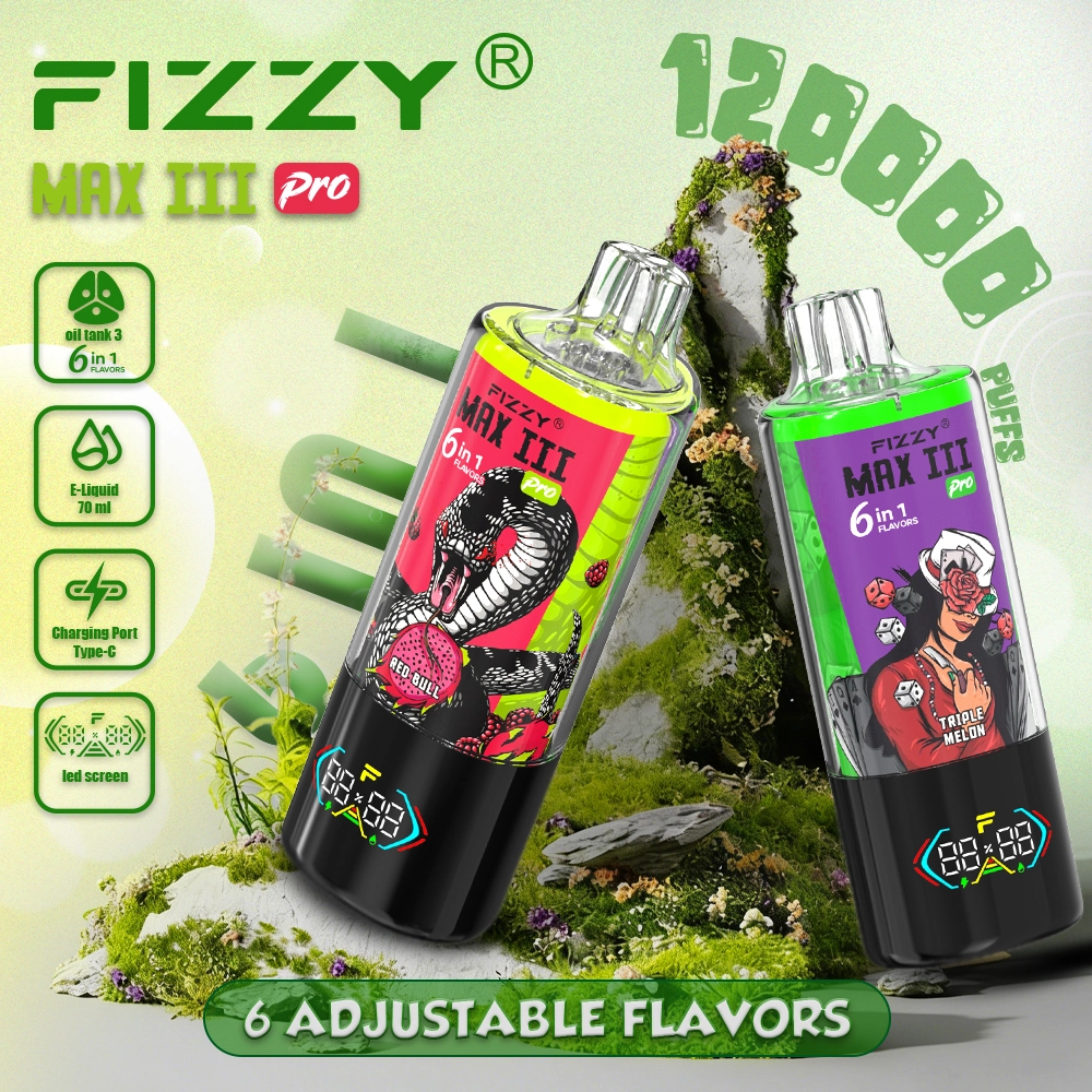 Fizzy MAX III PRO 120K PUFF banner vaporeur2
