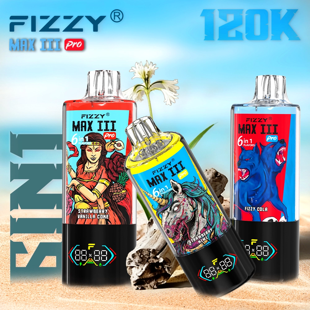 Fizzy MAX III PRO 120K PUFF banner vaporeur6
