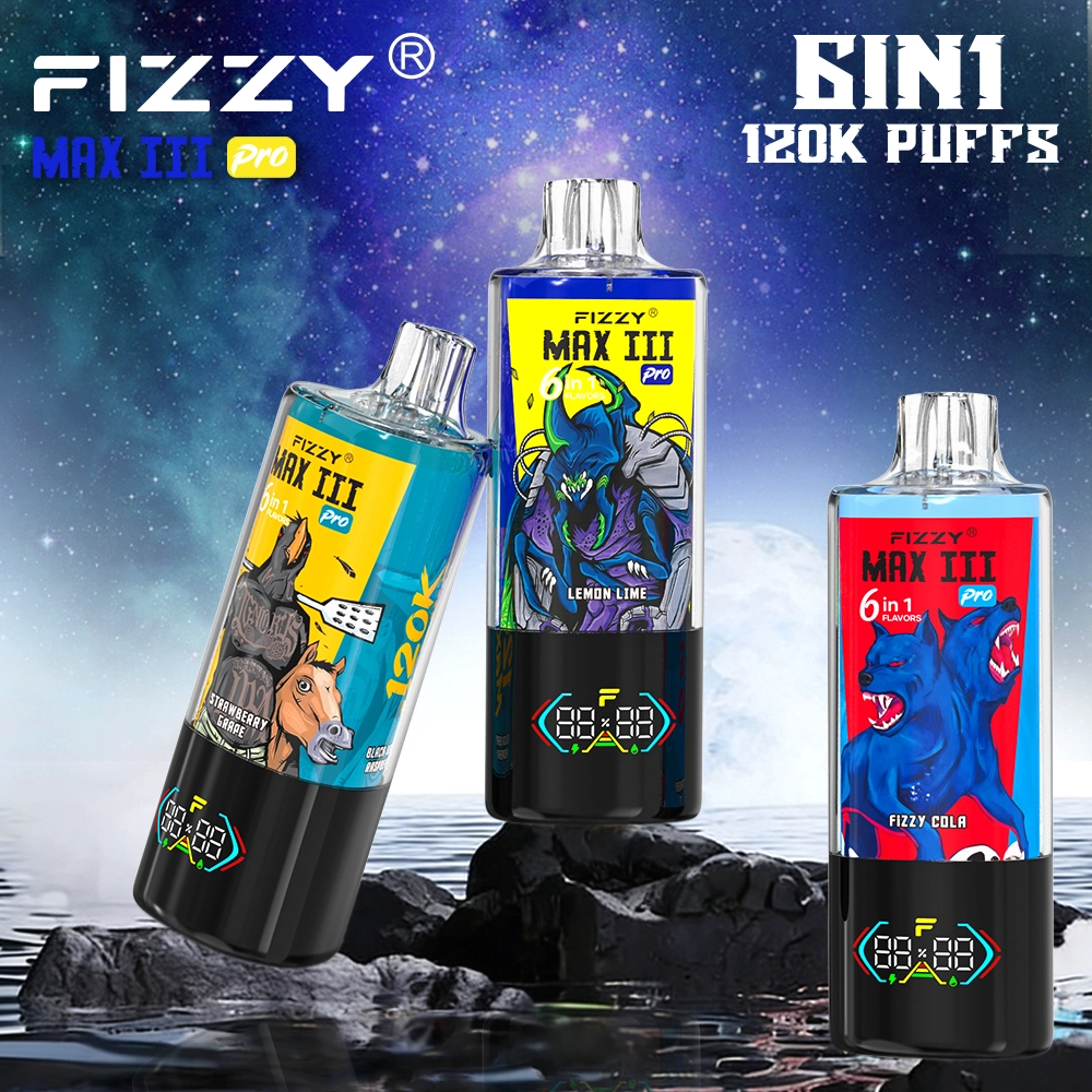 Fizzy MAX III PRO 120K PUFF banner vaporeur8
