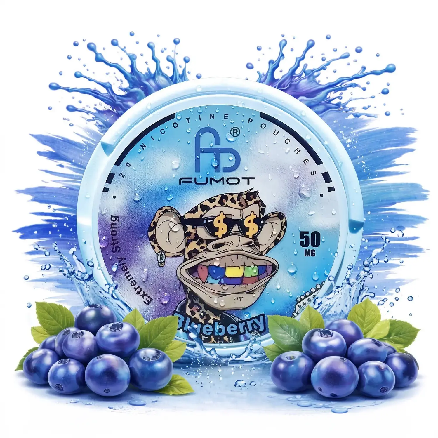 Fumot-Snus-Blueberry-50mg vaporeur